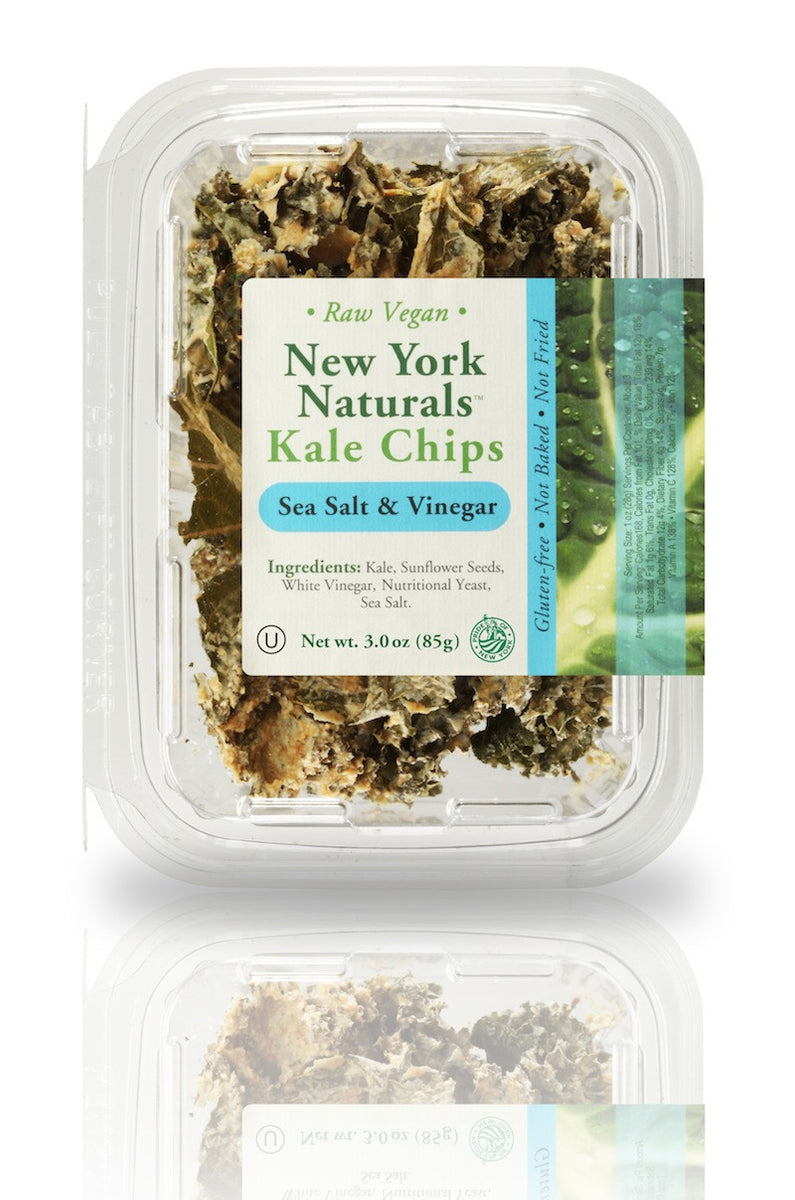 Kale Chips 3oz Sea Salt & Vinegar The Kale Factory