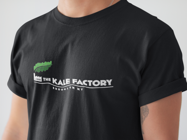 T-Shirt: Kale Factory Classic Logo Two Sided
